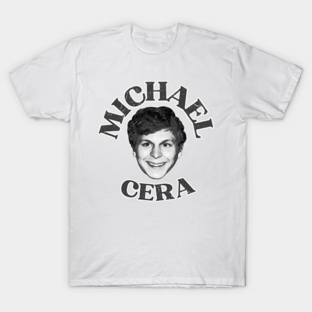 michael cera funny face T-Shirt by vegard pattern gallery